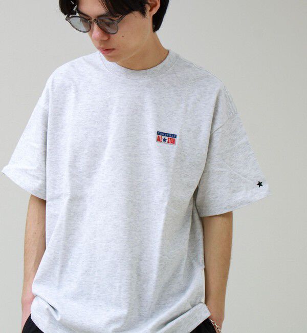 GLOSTER「【CONVERSE】プレートロゴ 半袖Tシャツ」|Tシャツ・カットソー|