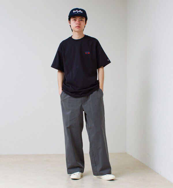 GLOSTER「【CONVERSE】プレートロゴ 半袖Tシャツ」|Tシャツ・カットソー|