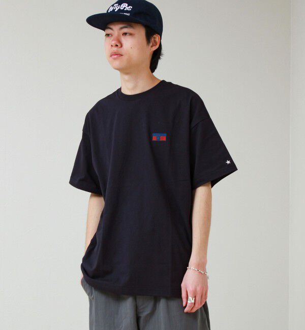 GLOSTER「【CONVERSE】プレートロゴ 半袖Tシャツ」|Tシャツ・カットソー|