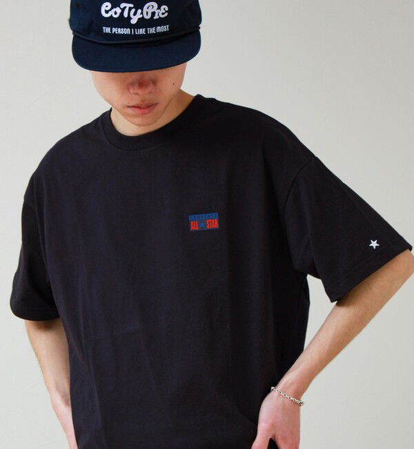 GLOSTER「【CONVERSE】プレートロゴ 半袖Tシャツ」|Tシャツ・カットソー|