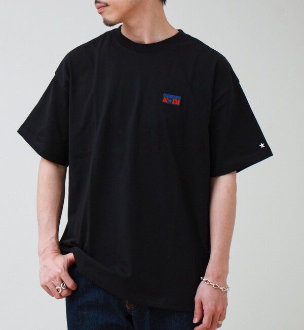 GLOSTER「【CONVERSE】プレートロゴ 半袖Tシャツ」|Tシャツ・カットソー|