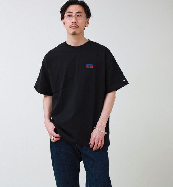 GLOSTER「【CONVERSE】プレートロゴ 半袖Tシャツ」|Tシャツ・カットソー|