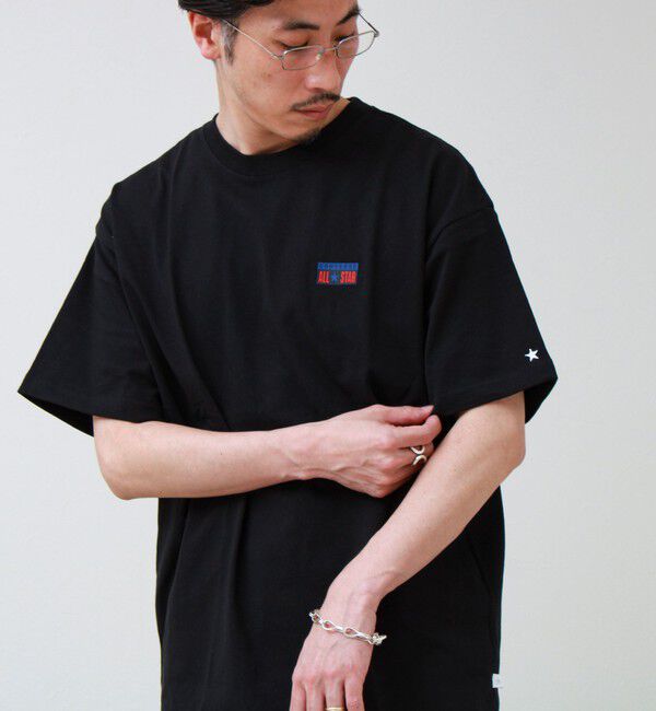 GLOSTER「【CONVERSE】プレートロゴ 半袖Tシャツ」|Tシャツ・カットソー|