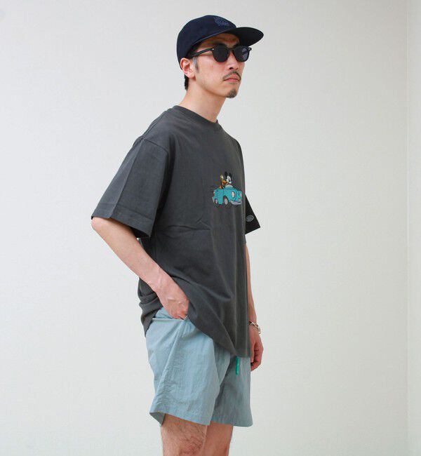 GLOSTER「【DISCUS】Disney ミッキープリントTシャツ」|Tシャツ・カットソー|