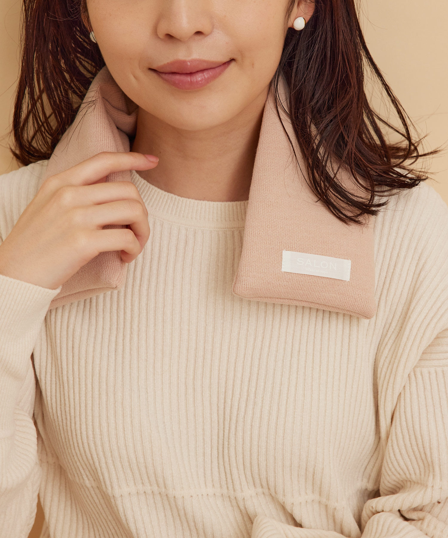 SALON adam et rope'「【SALON adam et rope'オリジナル】warmth ネックピロー」|その他|ピンク系(65)