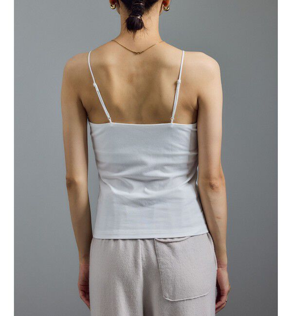 SALON adam et rope'「ベア天カップ付きVネックキャミソール［UVケア・接触冷感］」|キャミソール|