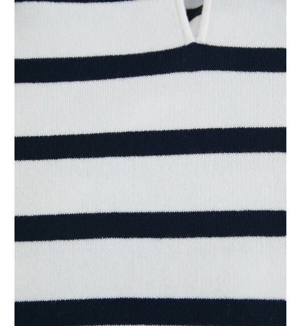 SALON adam et rope'「【WEB限定】スキッパーニットプルオーバー」|ニット・セーター|