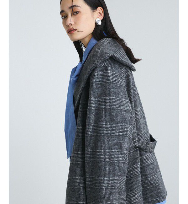 VIS「毛混ショールカラーコート」|その他|