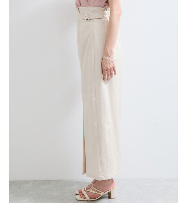 VIS「【WEB限定】【セットアップ対応】サイドベルトタイトスカート」|スカート|