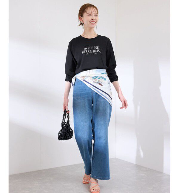 Rope&rsquo;Picnic「RENU/アソートロゴロングTシャツ」|Tシャツ・カットソー|