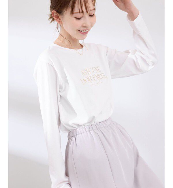 Rope&rsquo;Picnic「RENU/アソートロゴロングTシャツ」|Tシャツ・カットソー|