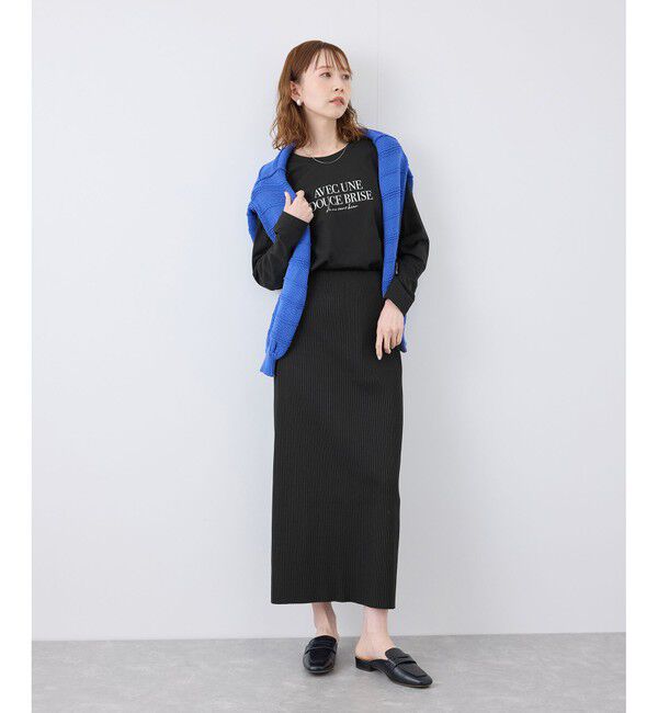 Rope&rsquo;Picnic「RENU/アソートロゴロングTシャツ」|Tシャツ・カットソー|