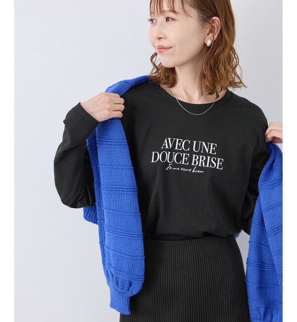 Rope&rsquo;Picnic「RENU/アソートロゴロングTシャツ」|Tシャツ・カットソー|