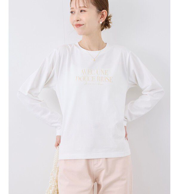 Rope&rsquo;Picnic「RENU/アソートロゴロングTシャツ」|Tシャツ・カットソー|