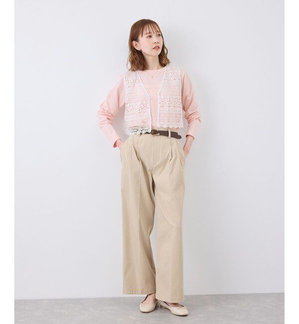 Rope&rsquo;Picnic「RENU/アソートロゴロングTシャツ」|Tシャツ・カットソー|