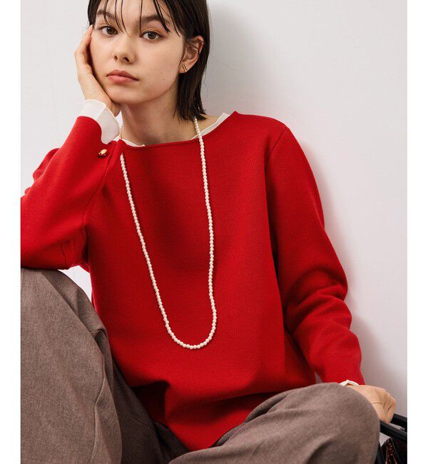 Rope&rsquo;Picnic「【洗濯機OK】ミラノリブニットプルオーバー」|ニット・セーター|