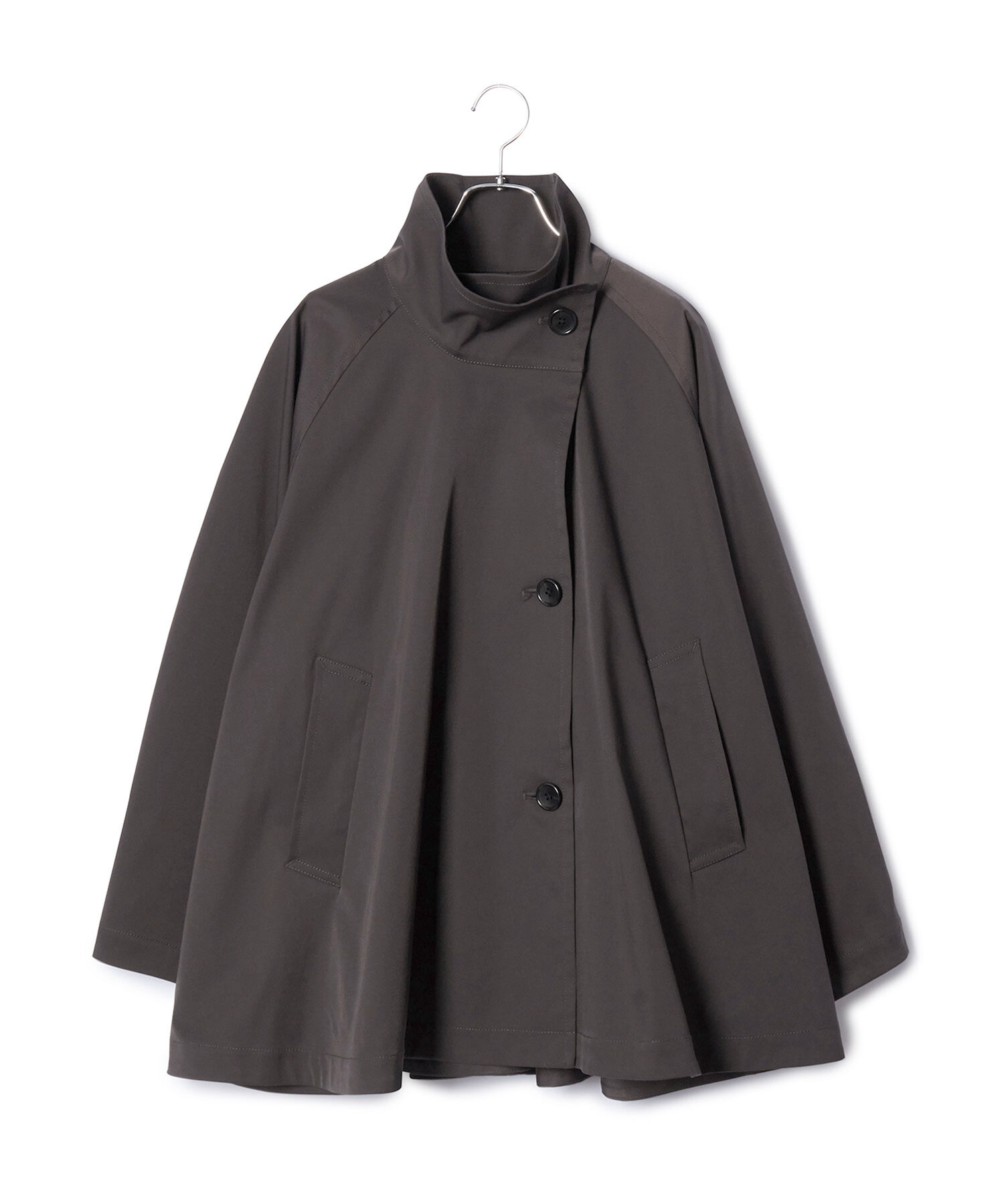 ADAM ET ROPE'「フレアーミドルトレンチコート」|トレンチコート|