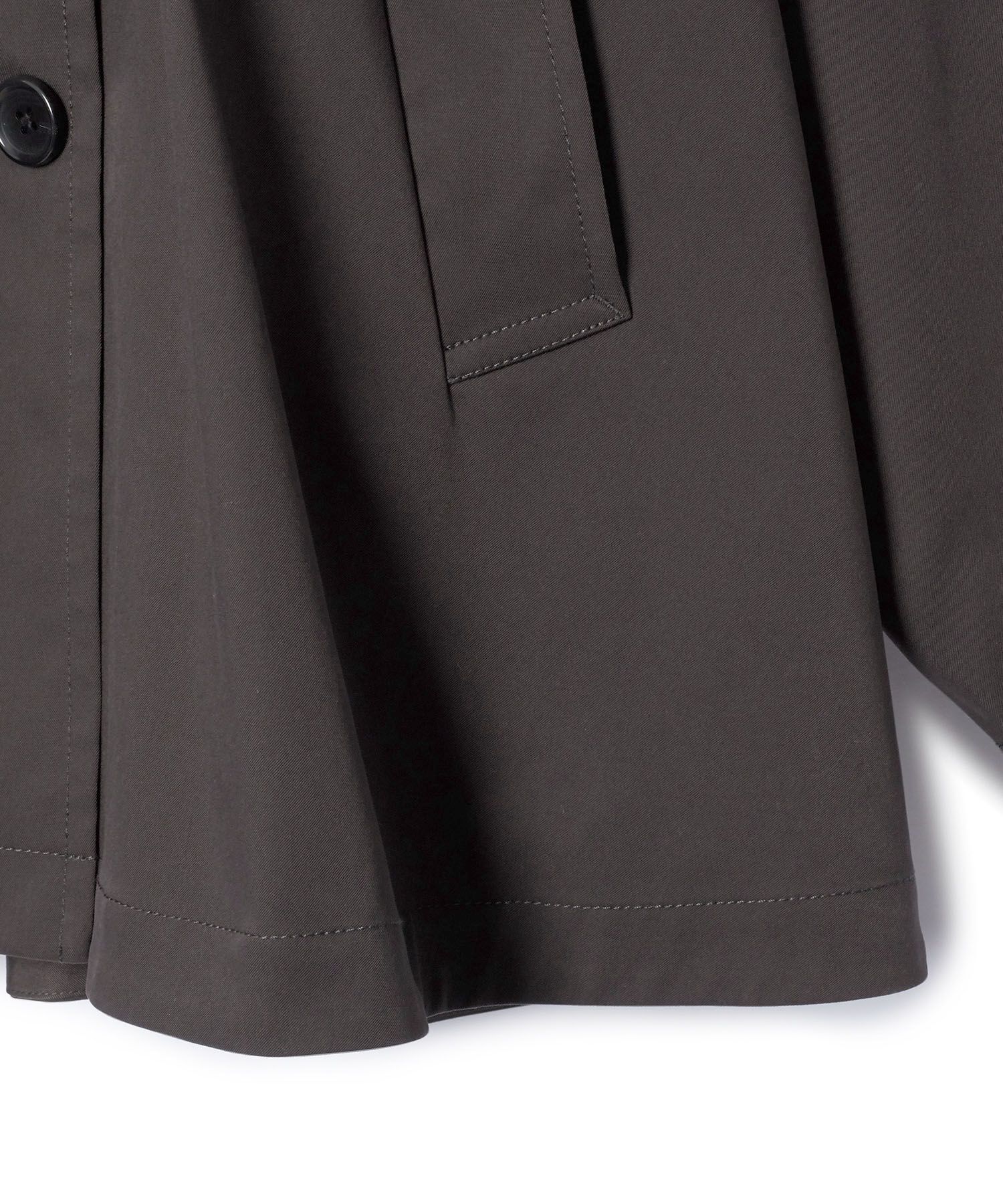 ADAM ET ROPE'「フレアーミドルトレンチコート」|トレンチコート|