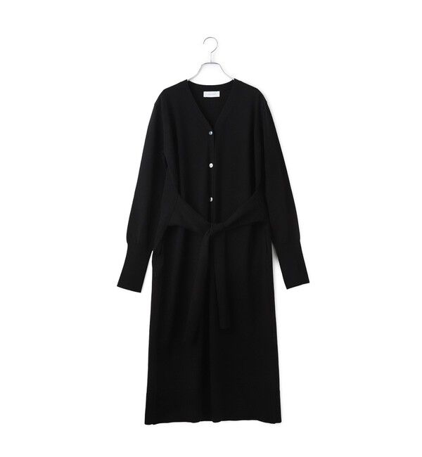 ADAM ET ROPE'「【サステナブル】ウエストノットニットワンピース」|ワンピース|