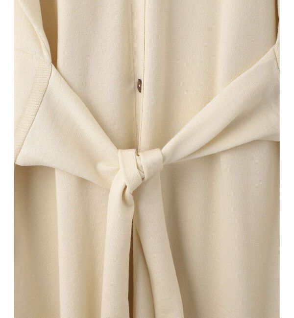 ADAM ET ROPE'「【サステナブル】ウエストノットニットワンピース」|ワンピース|