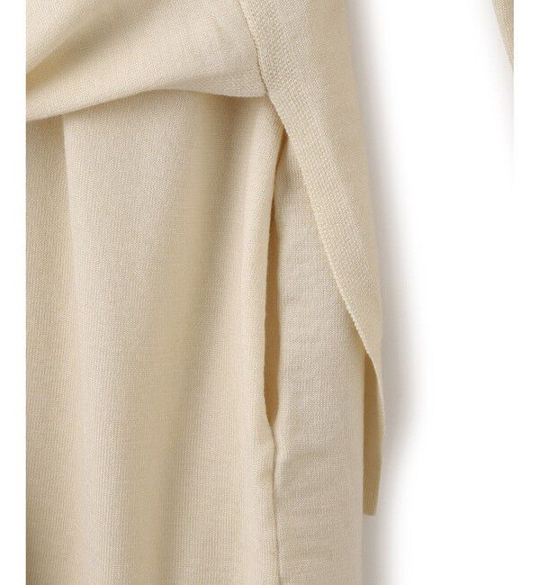 ADAM ET ROPE'「【サステナブル】ウエストノットニットワンピース」|ワンピース|