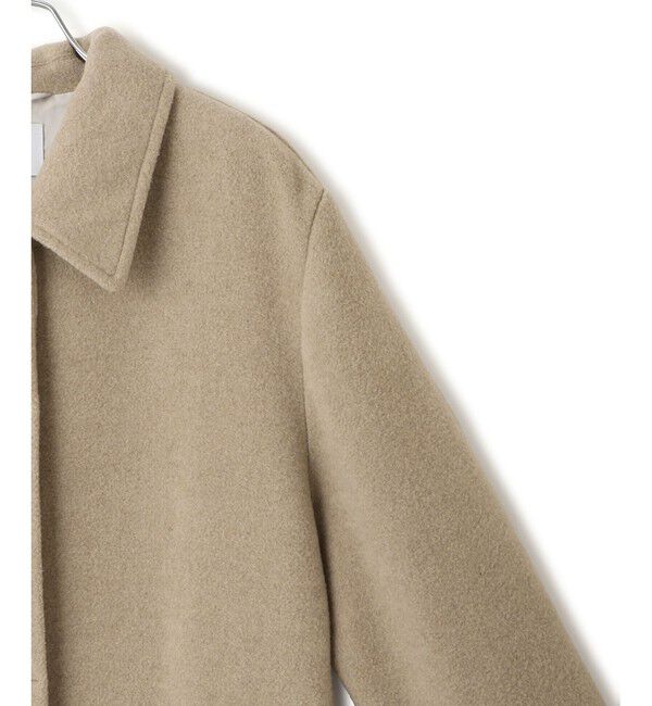 ADAM ET ROPE'「【WEB限定】ベルテッドオーバーサイズロングコート」|ステンカラーコート|