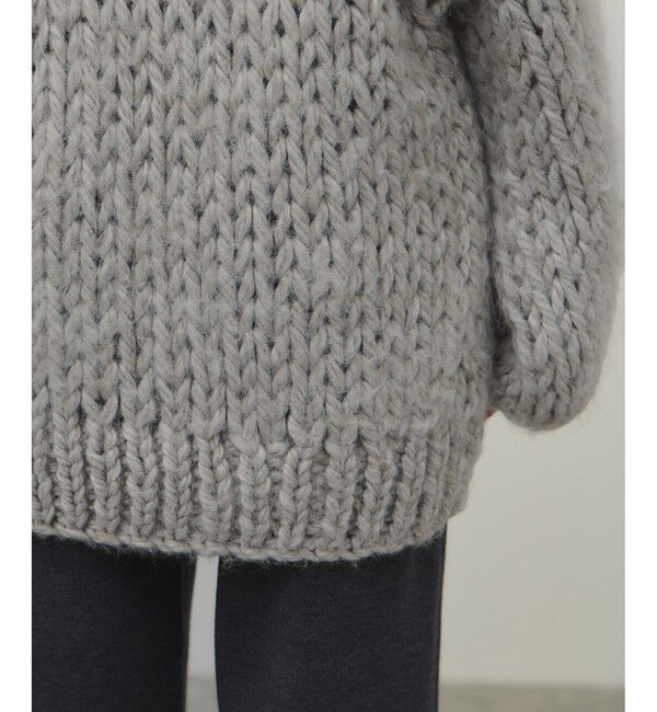 ADAM ET ROPE'「【EMOELLE】ローゲージニットプルオーバー」|ニット・セーター|