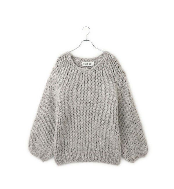ADAM ET ROPE'「【EMOELLE】ローゲージニットプルオーバー」|ニット・セーター|