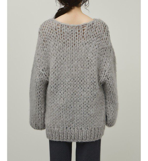 ADAM ET ROPE'「【EMOELLE】ローゲージニットプルオーバー」|ニット・セーター|