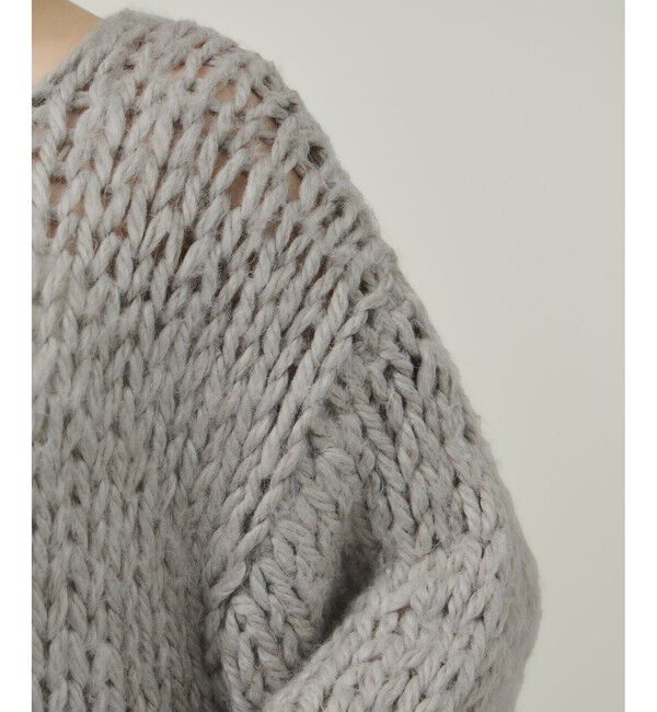 ADAM ET ROPE'「【EMOELLE】ローゲージニットプルオーバー」|ニット・セーター|