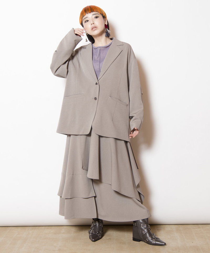  「タックスリーブテーラードジャケット」|テーラードジャケット|