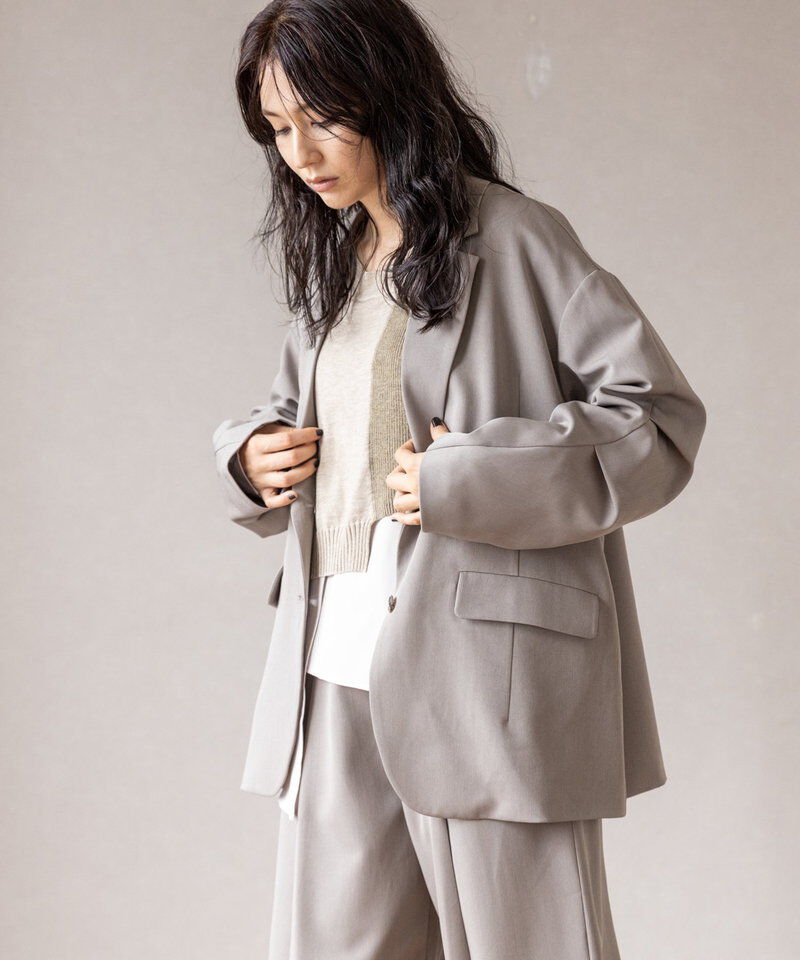  「タックスリーブテーラードジャケット」|テーラードジャケット|