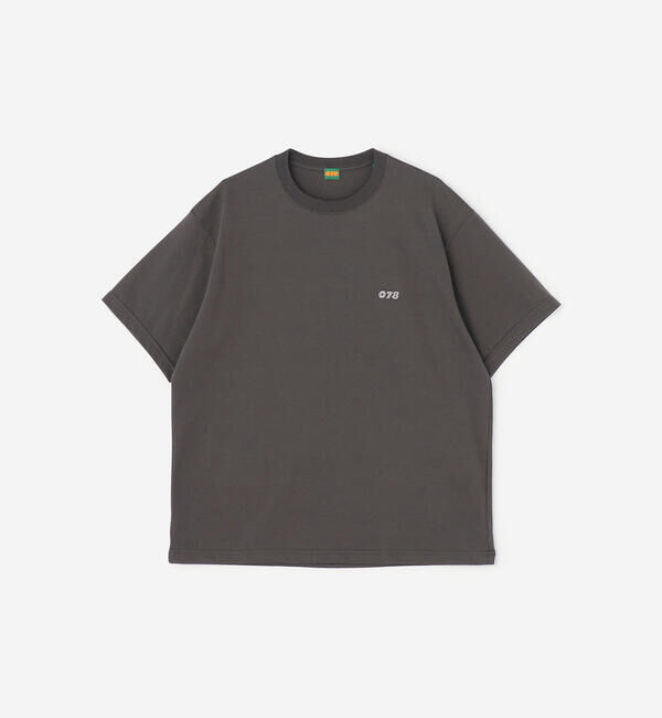  「078 CITE |  クルーネック 半袖Tシャツ WOMEN」|Tシャツ・カットソー|CHARCOAL