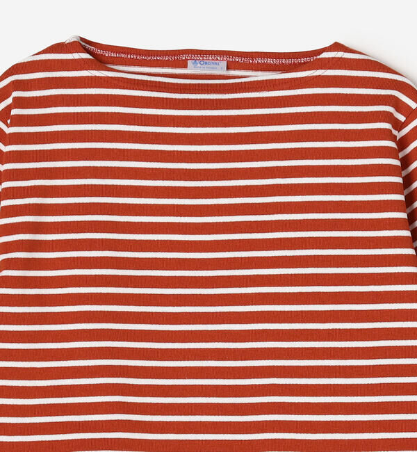 ORCIVAL「ORCIVAL | コットンロード ショートスリーブ ボートネックバスクシャツ WOMEN」|Tシャツ・カットソー|