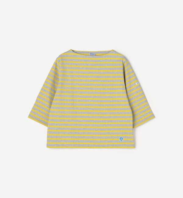 ORCIVAL「ORCIVAL | コットンロード ショートスリーブ ボートネックバスクシャツ WOMEN」|Tシャツ・カットソー|