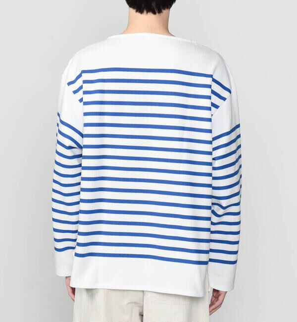 ORCIVAL「ORCIVAL | ラッセル ボートネック プリントワイドバスクTシャツ MEN」|Tシャツ・カットソー|