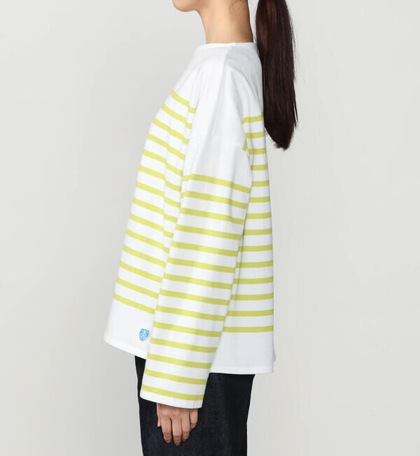 ORCIVAL「ORCIVAL | ラッセル ボートネック ワイドセーラーTシャツ WOMEN」|Tシャツ・カットソー|