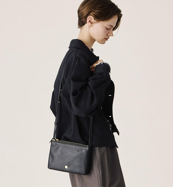 ORCIVAL「ORCIVAL | ナッパレザー ジップポーチショルダーバッグ UNISEX」|ショルダー・メッセンジャー|