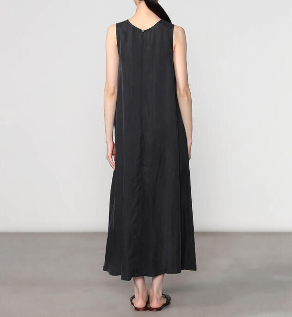 LE GLAZIK「LE GLAZIK | キュプラ ノースリーブワンピース WOMEN」|ワンピース|