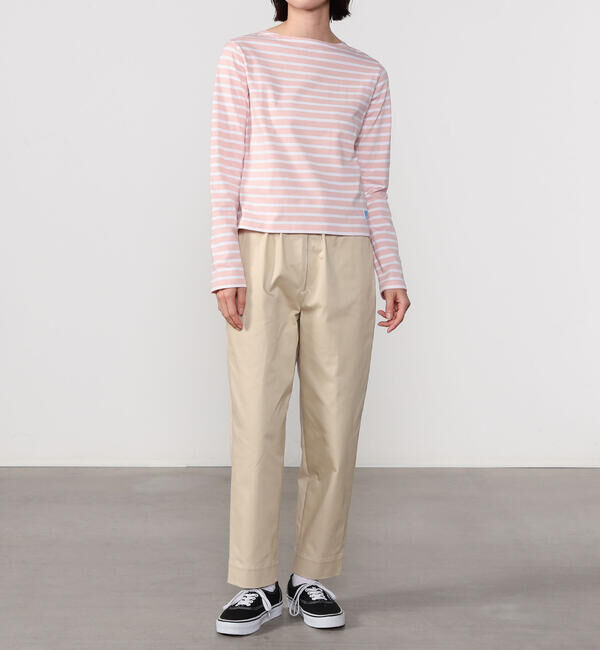 ORCIVAL「ORCIVAL | コットン ボートネック長袖Tシャツ WOMEN」|Tシャツ・カットソー|