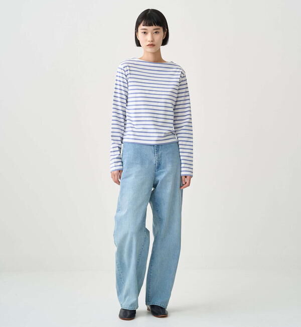 ORCIVAL「ORCIVAL | コットン ボートネック長袖Tシャツ WOMEN」|Tシャツ・カットソー|