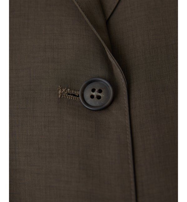 THE PAUSE「【THE PAUSE】シアーハーフスリーブジャケット」|テーラードジャケット|