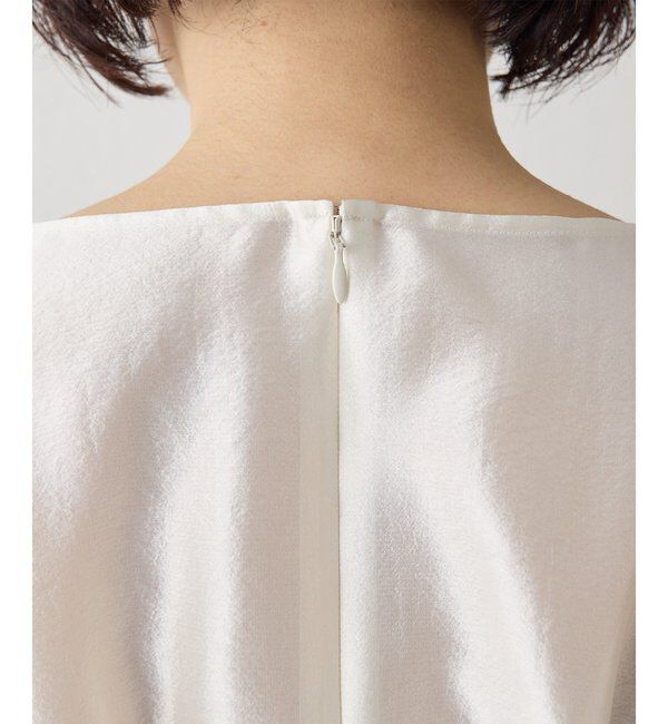  「【インフルエンサーコラボ】オーガンジーペプラムブラウス」|シャツ・ブラウス|