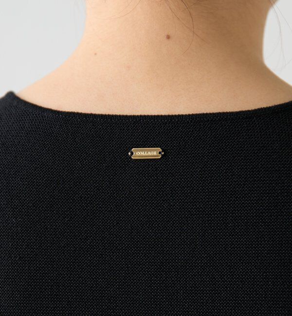  「ジップ変形ドルマンニット」|ニット・セーター|