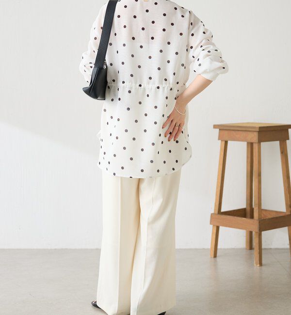  「メッシュドロストシャツ/シアー」|シャツ・ブラウス|