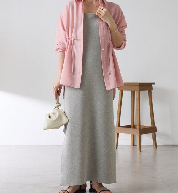  「メッシュドロストシャツ/シアー」|シャツ・ブラウス|