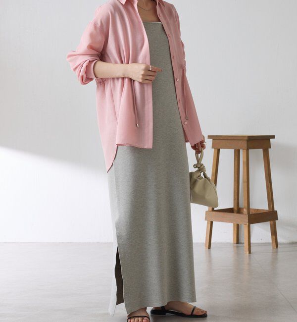  「メッシュドロストシャツ/シアー」|シャツ・ブラウス|