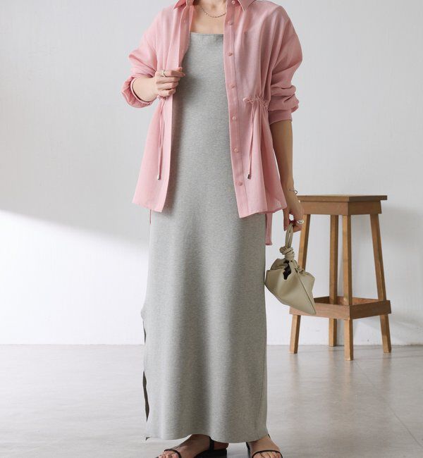  「メッシュドロストシャツ/シアー」|シャツ・ブラウス|