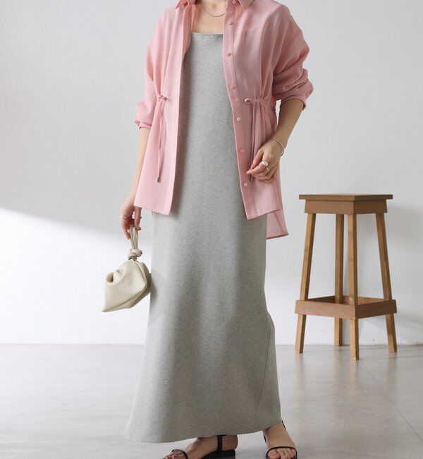  「メッシュドロストシャツ/シアー」|シャツ・ブラウス|