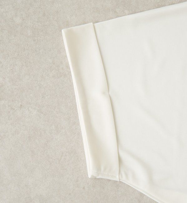  「ストレッチサテンTシャツ」|Tシャツ・カットソー|